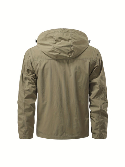 Hooded Winter Jacket for Men | Autumn Layering