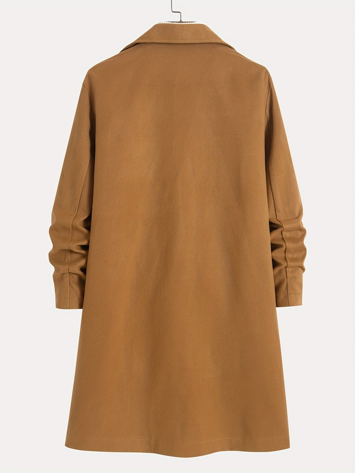 Longline Winter Coat for Women | Lapel Collar Cold Weather Ready