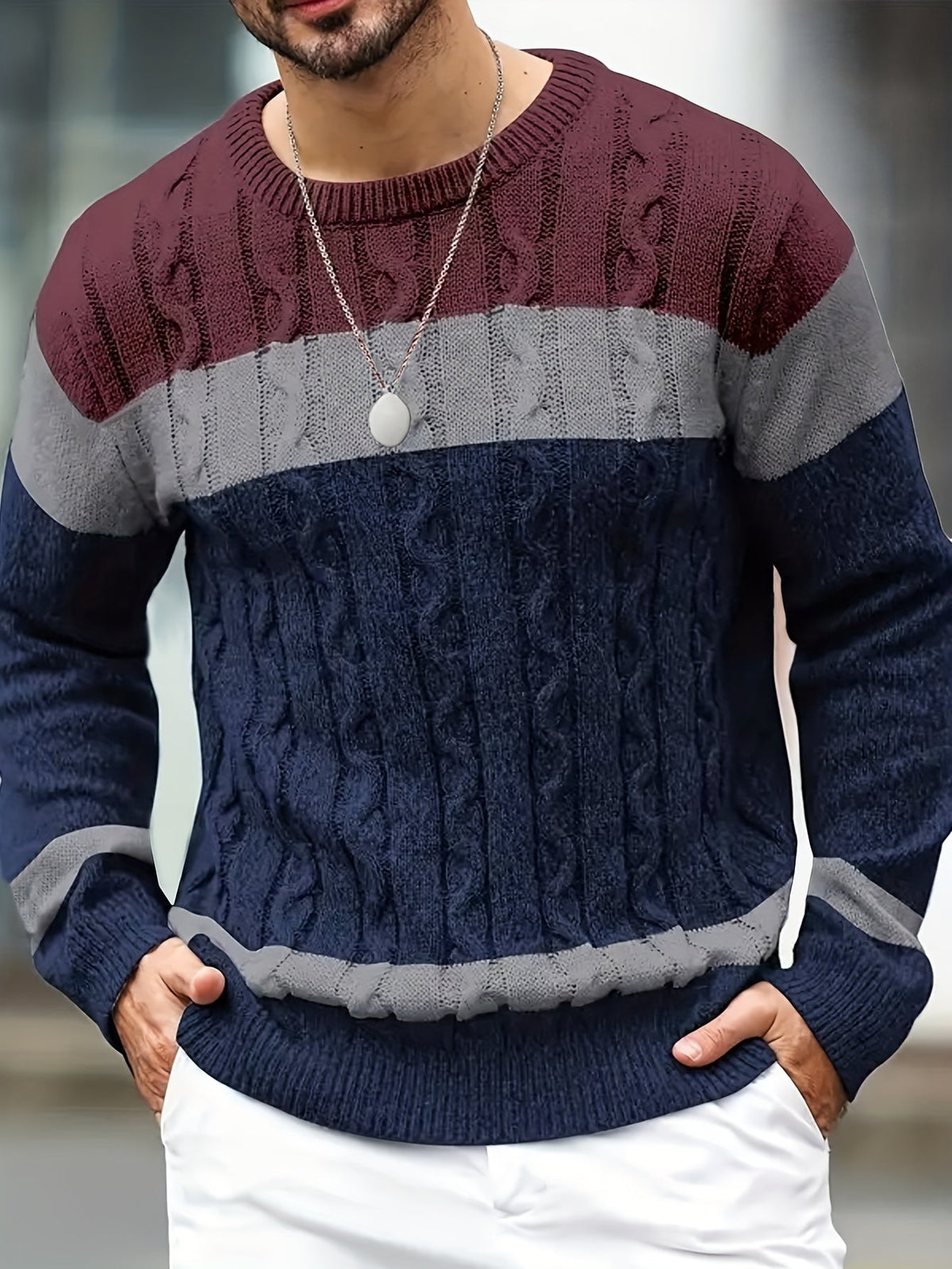 Insulated Sweater for Men | Autumn Layering