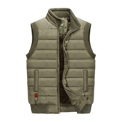 Lightweight Quilted Jacket for Men | Funnel Neck Autumn Layering