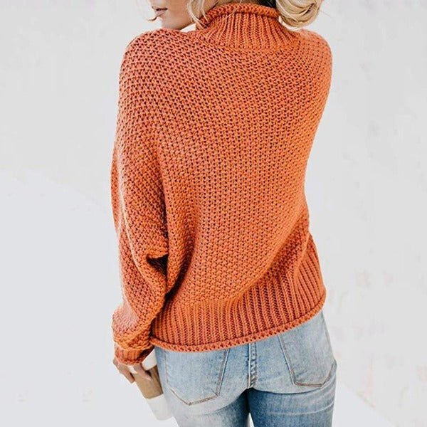 Turtleneck Sweater for Women | Ribbed Warm Winter Layer