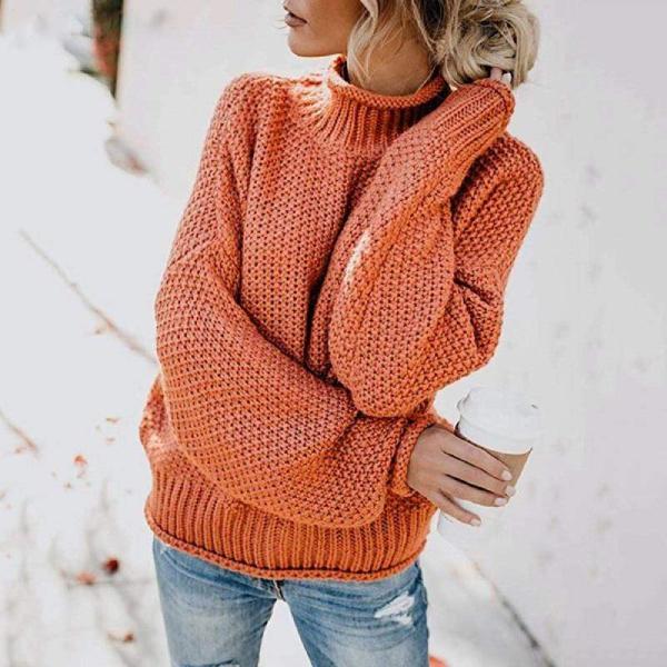 Turtleneck Sweater for Women | Ribbed Warm Winter Layer