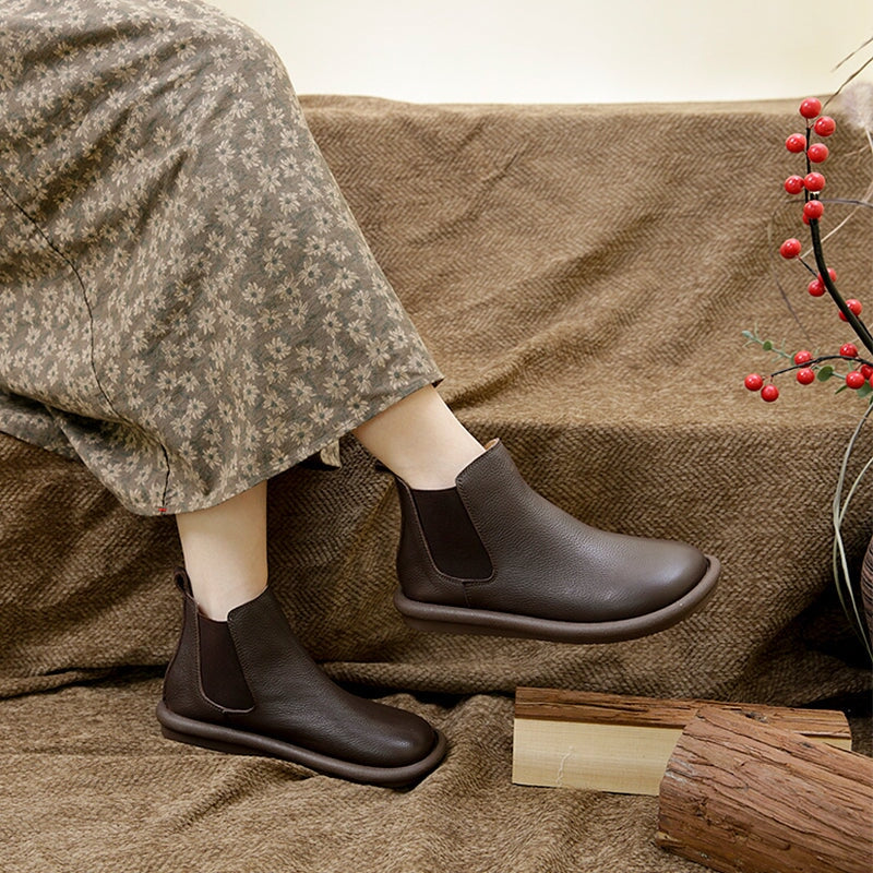 Classic Ankle Boots for Women | Pull On Flat Fall & Winter 2026