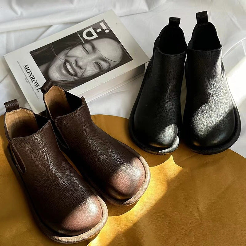 Classic Ankle Boots for Women | Pull On Flat Fall & Winter 2026