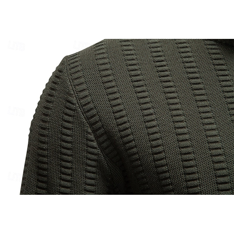 Half Zip Sweater for Men | Insulated Cosy Winter Style