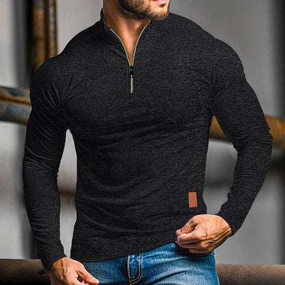 Everyday Shirt for Men | Half Zip Cosy Winter Style