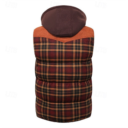 Hooded Puffer Jacket for Men | Quilted Insulated Cosy Winter Style