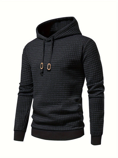 Oversized Hoodie for Men | Hooded Ribbed Autumn Layering