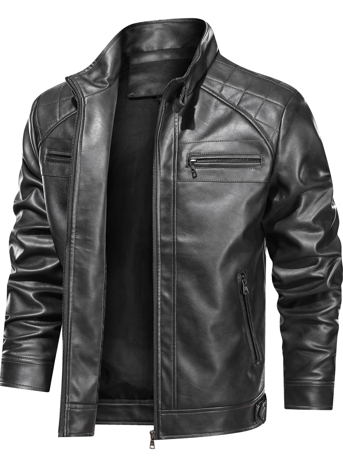Oversized Winter Jacket for Men | Funnel Neck Autumn Layering