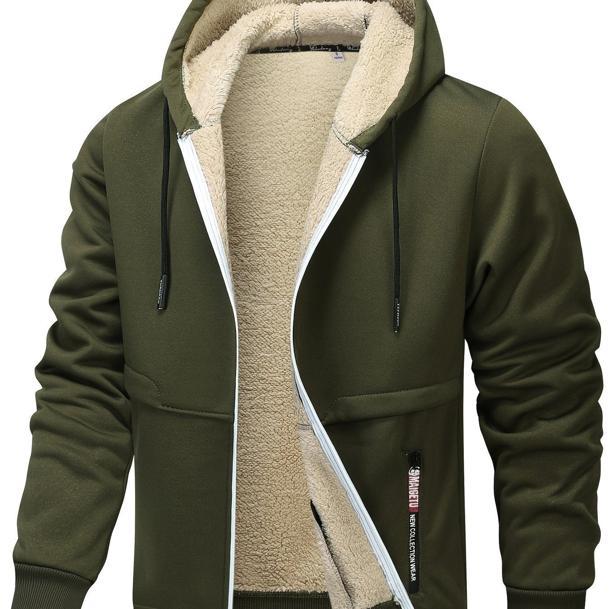 Fleece Lined Winter Jacket for Women | Side Zip Stretch Autumn Layering