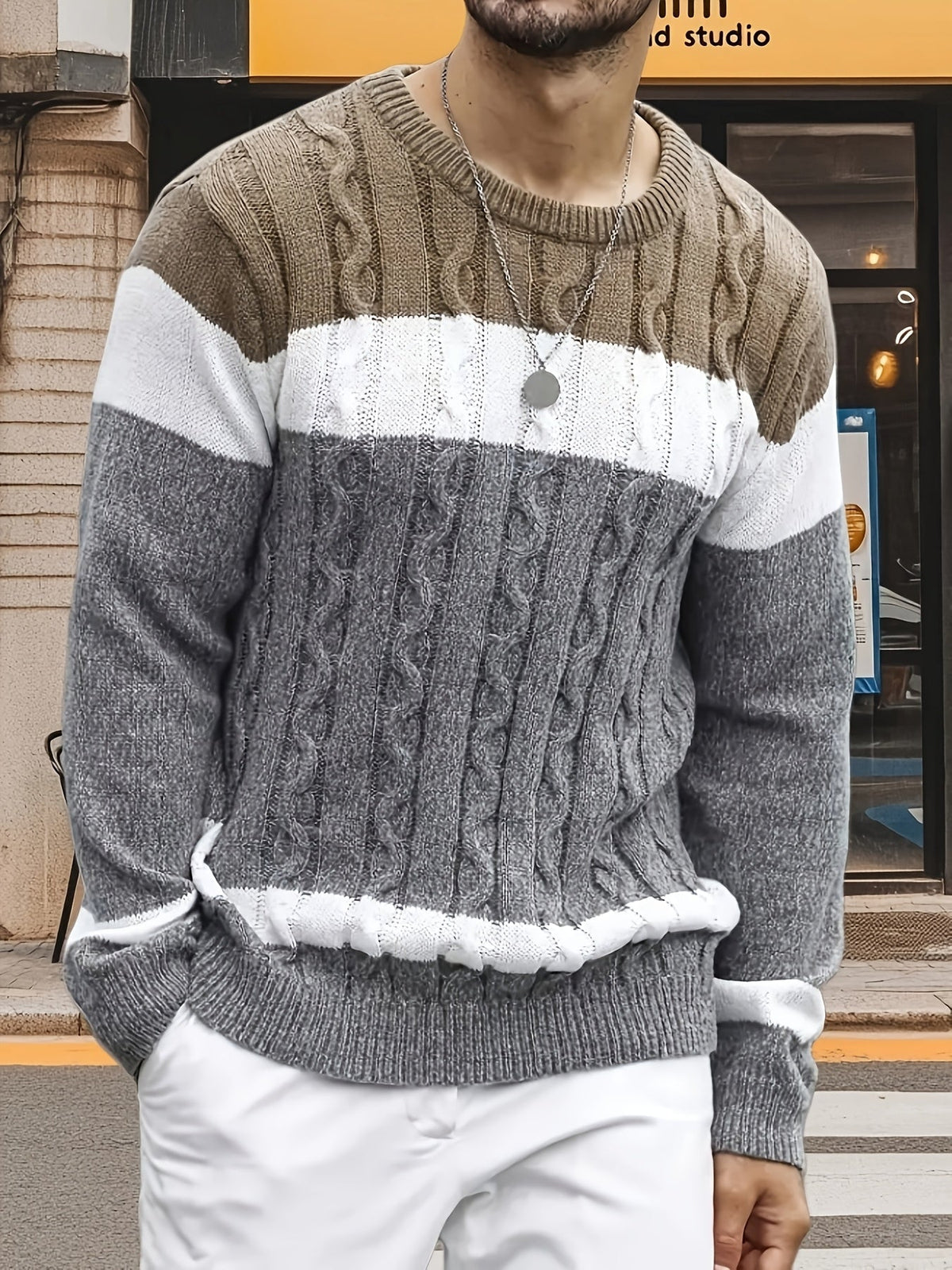 Insulated Sweater for Men | Autumn Layering