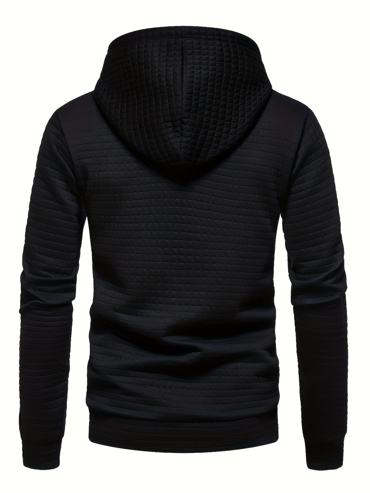 Hooded Hoodie for Men | Drawstring Warm Winter Layer
