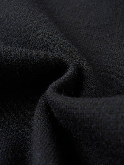 Half Zip Sweater for Men | Funnel Neck Autumn Layering