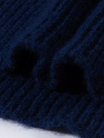 Everyday Sweater for Men | Ribbed Crew Neck Cold Weather Ready