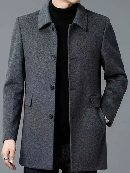 Insulated Winter Coat for Women | Button Front Autumn Layering