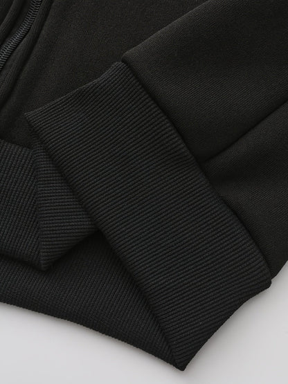 Hooded Hoodie for Men | Side Zip Warm Winter Layer