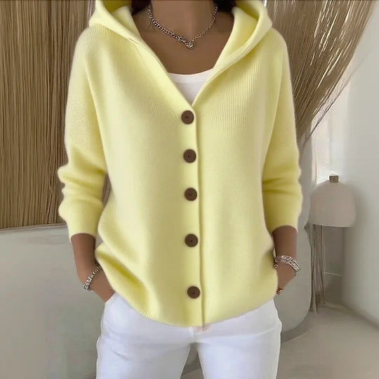 Oversized Cardigan for Women | Hooded Ribbed Warm Winter Layer