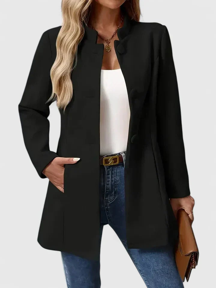Everyday Winter Jacket for Women | Button Front Lightweight Cold Weather Ready