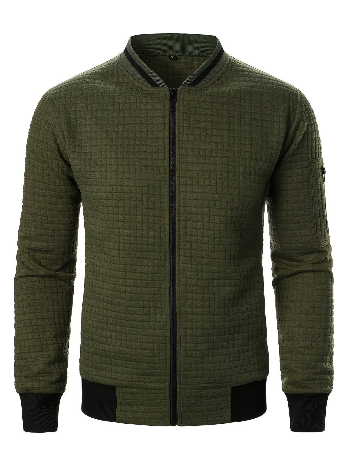 Warm Bomber Jacket for Women | Ribbed Funnel Neck Cold Weather Ready