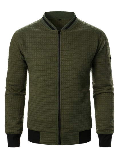 Warm Bomber Jacket for Women | Ribbed Funnel Neck Cold Weather Ready