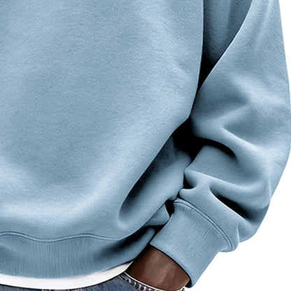 Oversized Sweatshirt for Women | Ribbed Crew Neck Autumn Layering