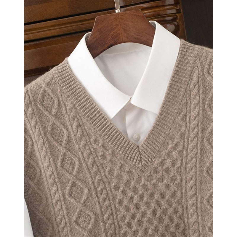 Warm Puffer Vest for Men | V Neck Fall & Winter 2026