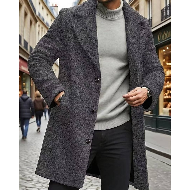 Cosy Winter Coat for Men | Autumn Layering