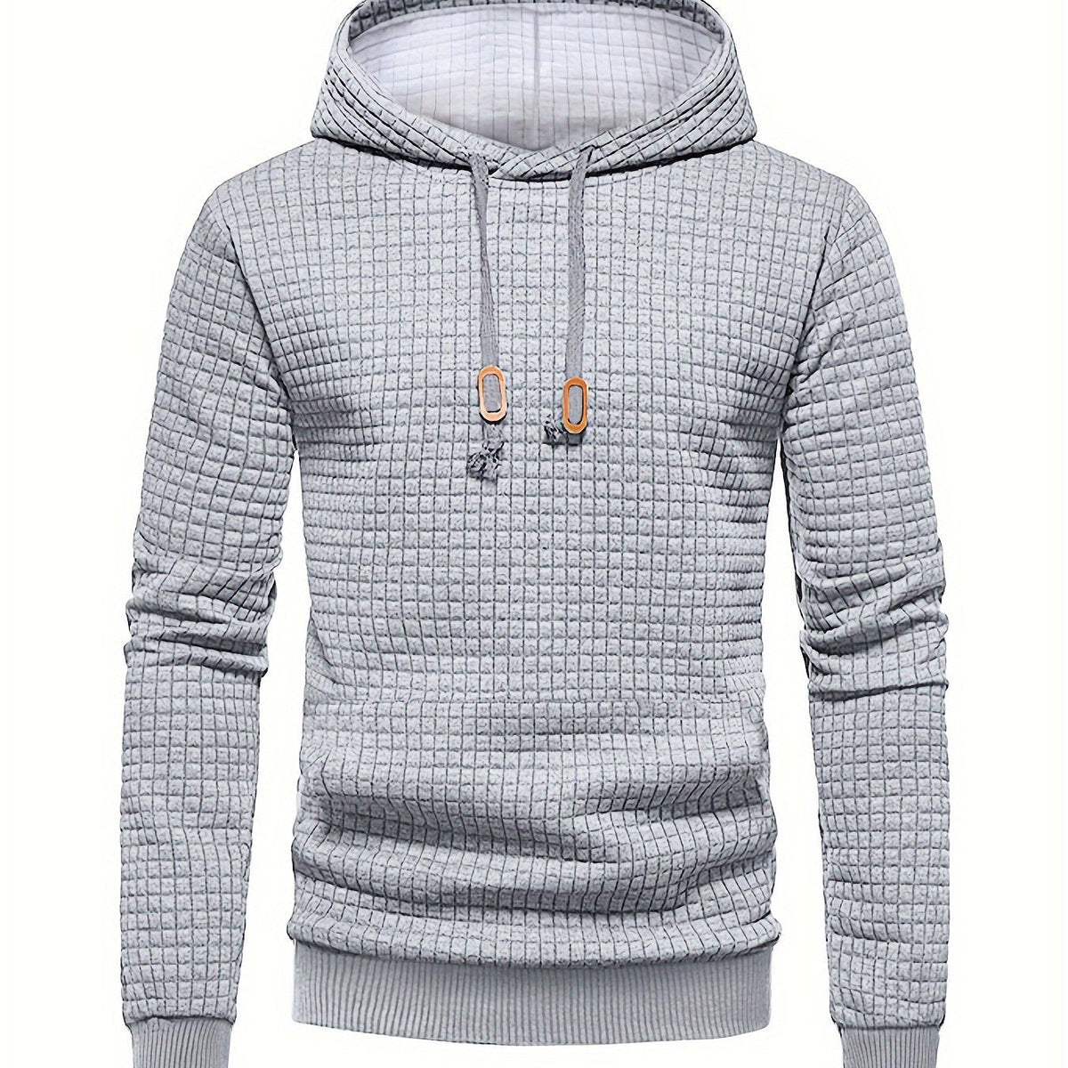 Oversized Hoodie for Men | Hooded Ribbed Autumn Layering
