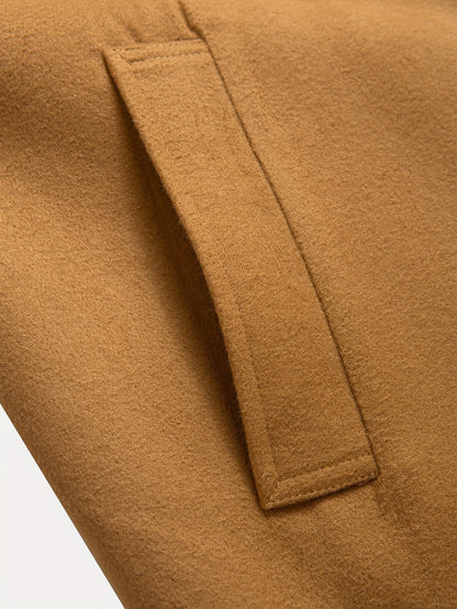 Longline Winter Coat for Women | Lapel Collar Cold Weather Ready