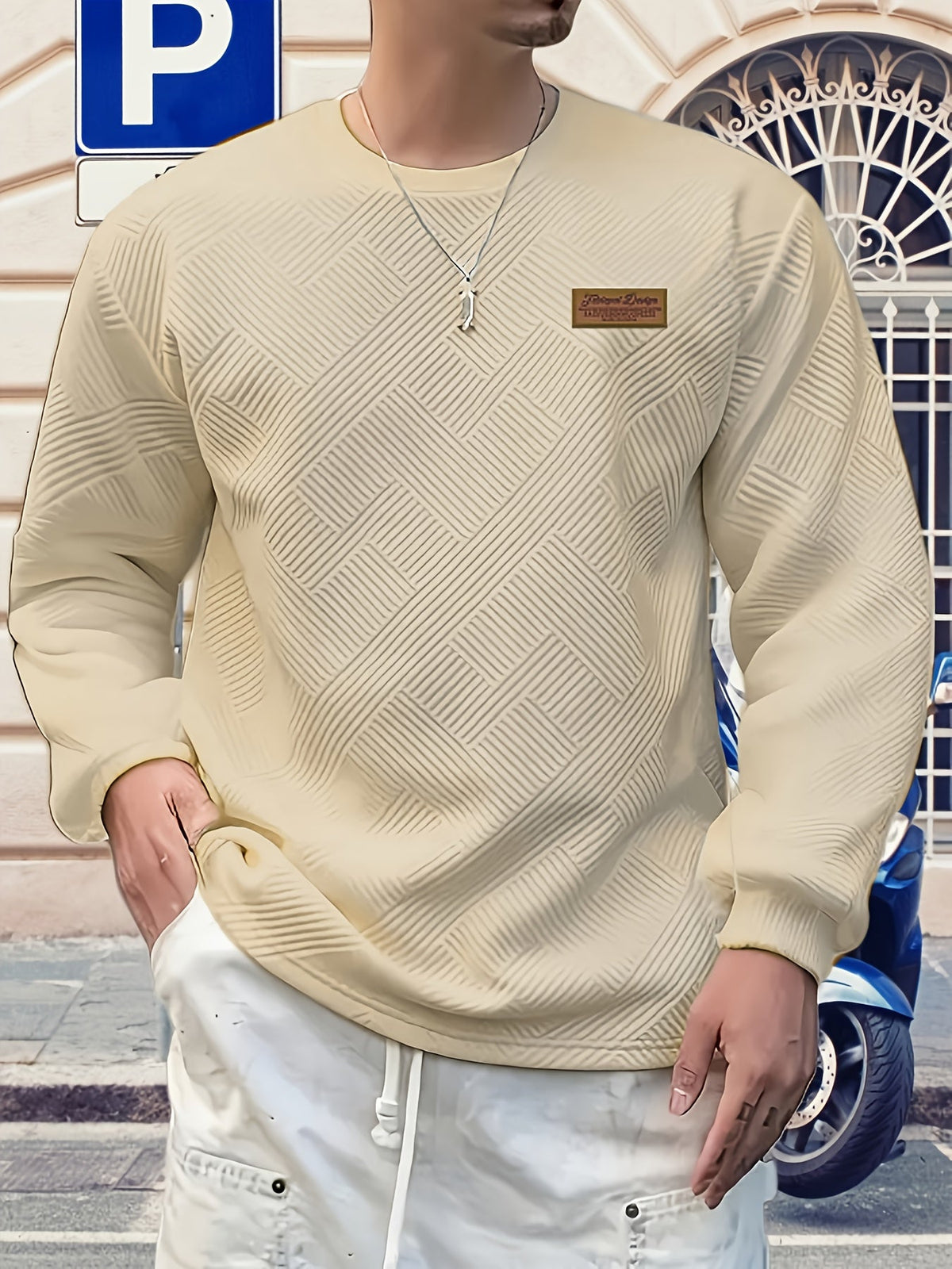 Warm Sweatshirt for Men | Crew Neck Cosy Winter Style