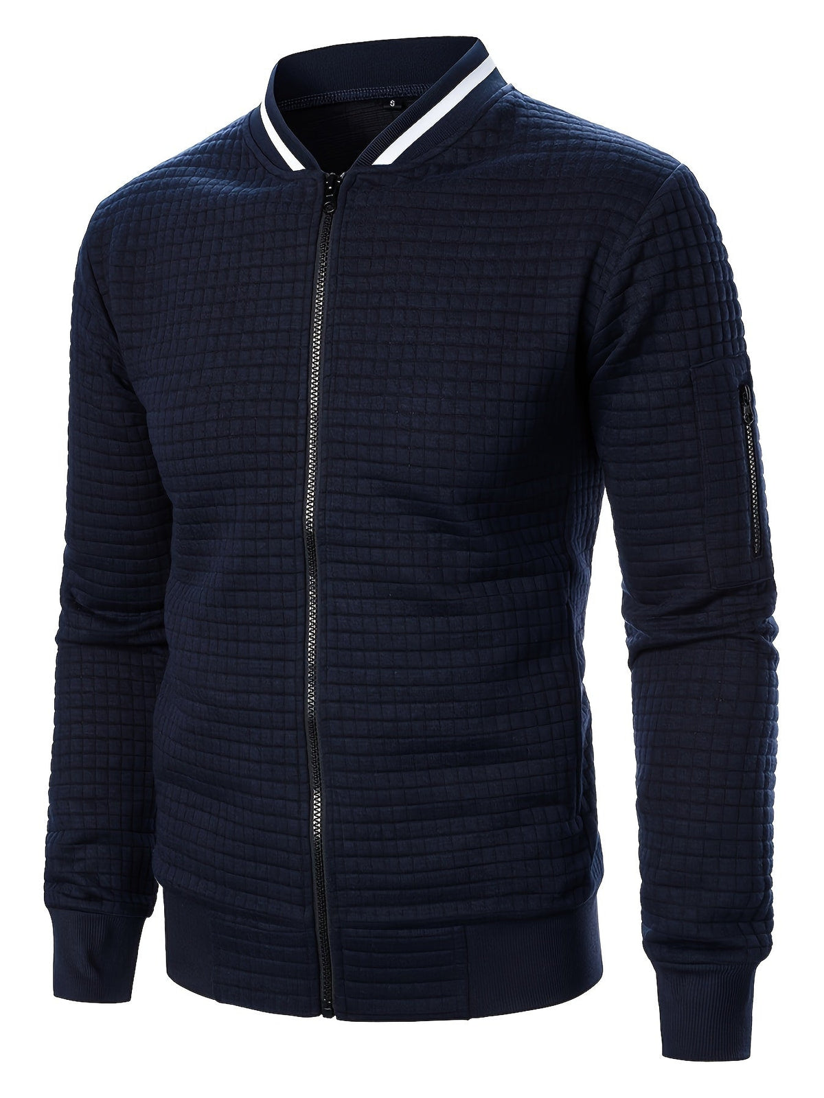 Warm Bomber Jacket for Women | Ribbed Funnel Neck Cold Weather Ready
