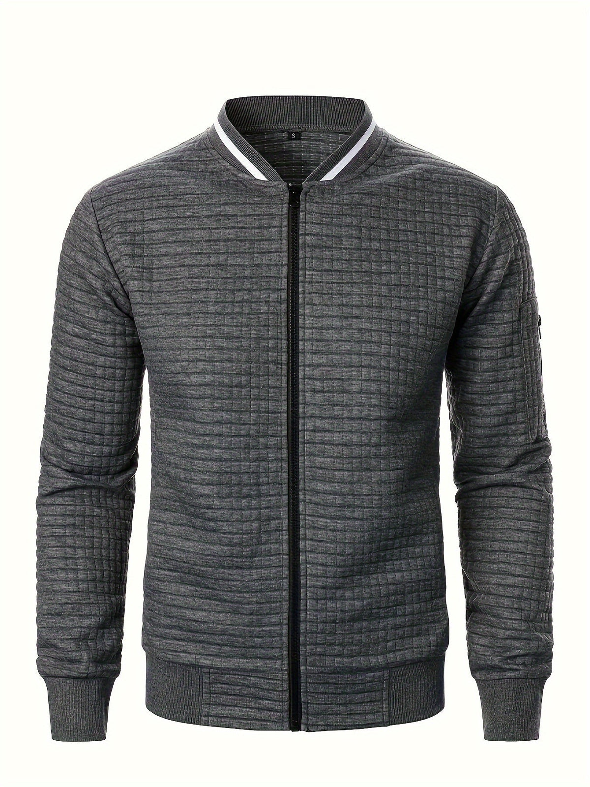 Warm Bomber Jacket for Women | Ribbed Funnel Neck Cold Weather Ready