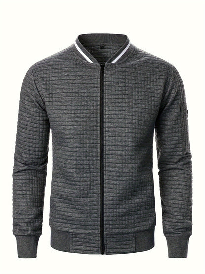Warm Bomber Jacket for Women | Ribbed Funnel Neck Cold Weather Ready