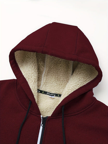 Fleece Lined Winter Jacket for Women | Side Zip Stretch Autumn Layering