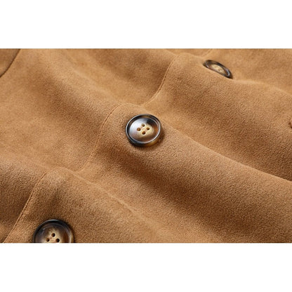 Everyday Winter Jacket for Women | Button Front Funnel Neck Autumn Layering