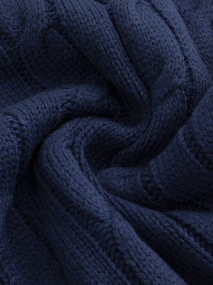 Cable Knit Cardigan for Men | Cold Weather Ready