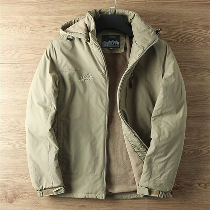 Hooded Winter Jacket for Men | Cold Weather Ready
