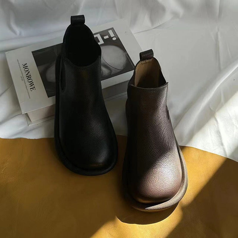 Classic Ankle Boots for Women | Pull On Flat Fall & Winter 2026
