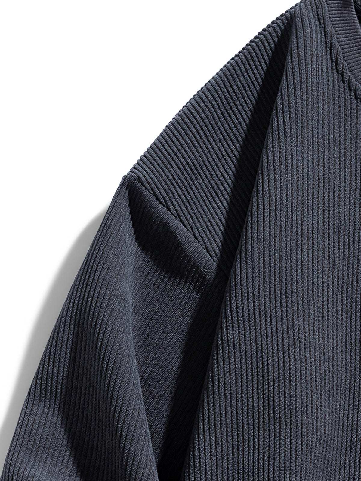 Oversized Sweatshirt for Men | Pull On Ribbed Fall & Winter 2026