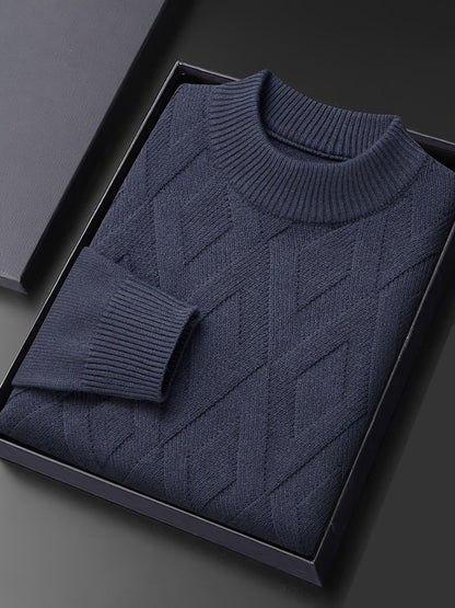 Everyday Sweater for Men | Ribbed Lightweight Autumn Layering