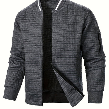 Warm Bomber Jacket for Women | Ribbed Funnel Neck Cold Weather Ready