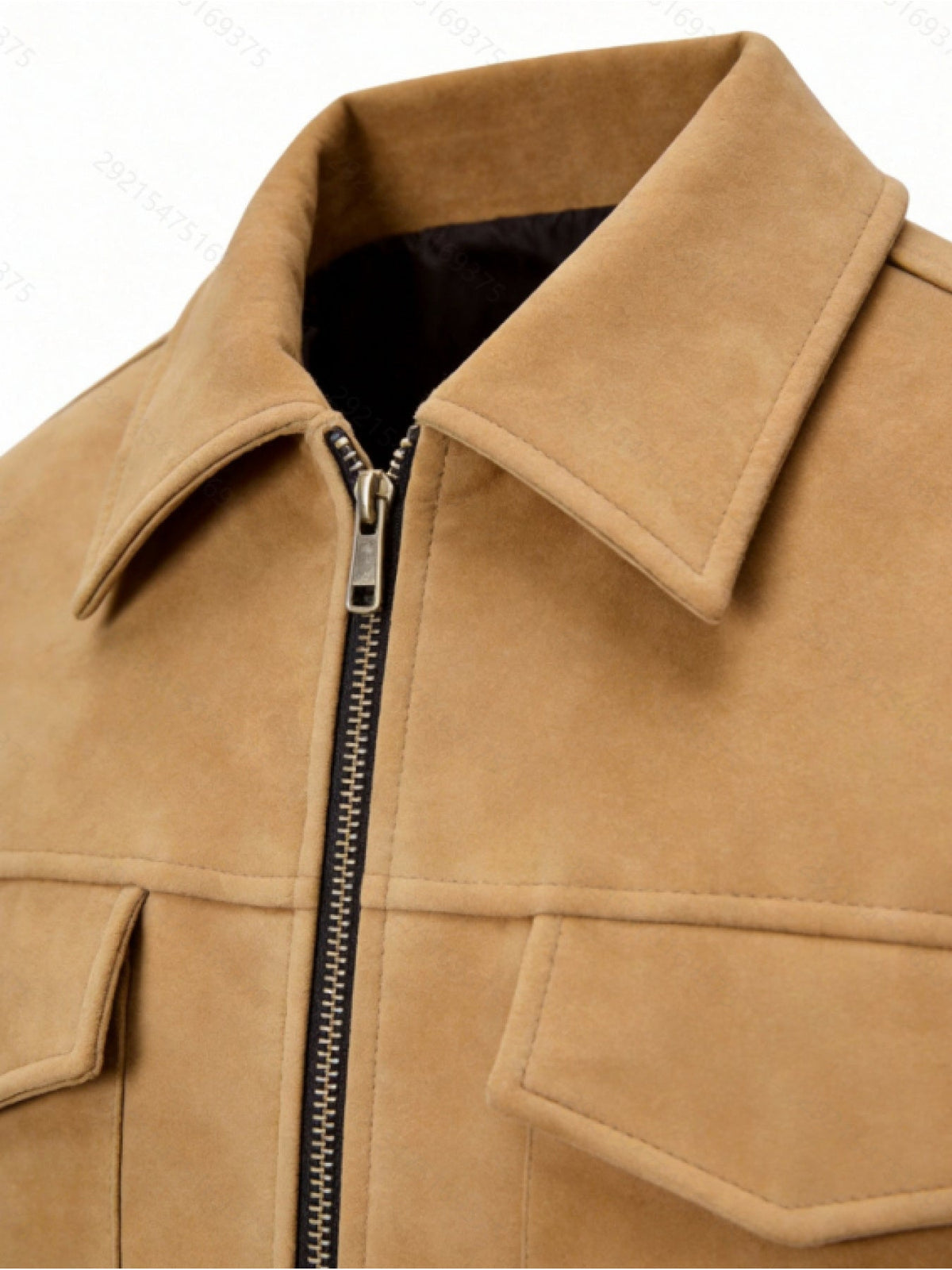 Classic Winter Jacket for Men | Lapel Collar Full Zip Autumn Layering