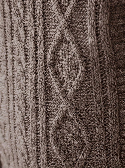 Insulated Cardigan for Men | Funnel Neck Full Zip Warm Winter Layer