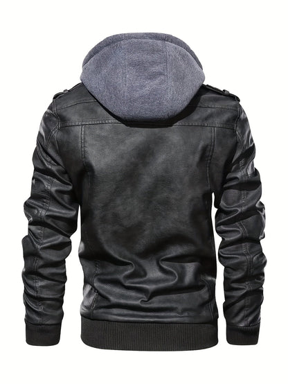 Hooded Winter Jacket for Men | Insulated Autumn Layering