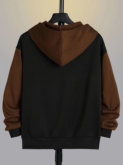 Hooded Hoodie for Men | Side Zip Warm Winter Layer