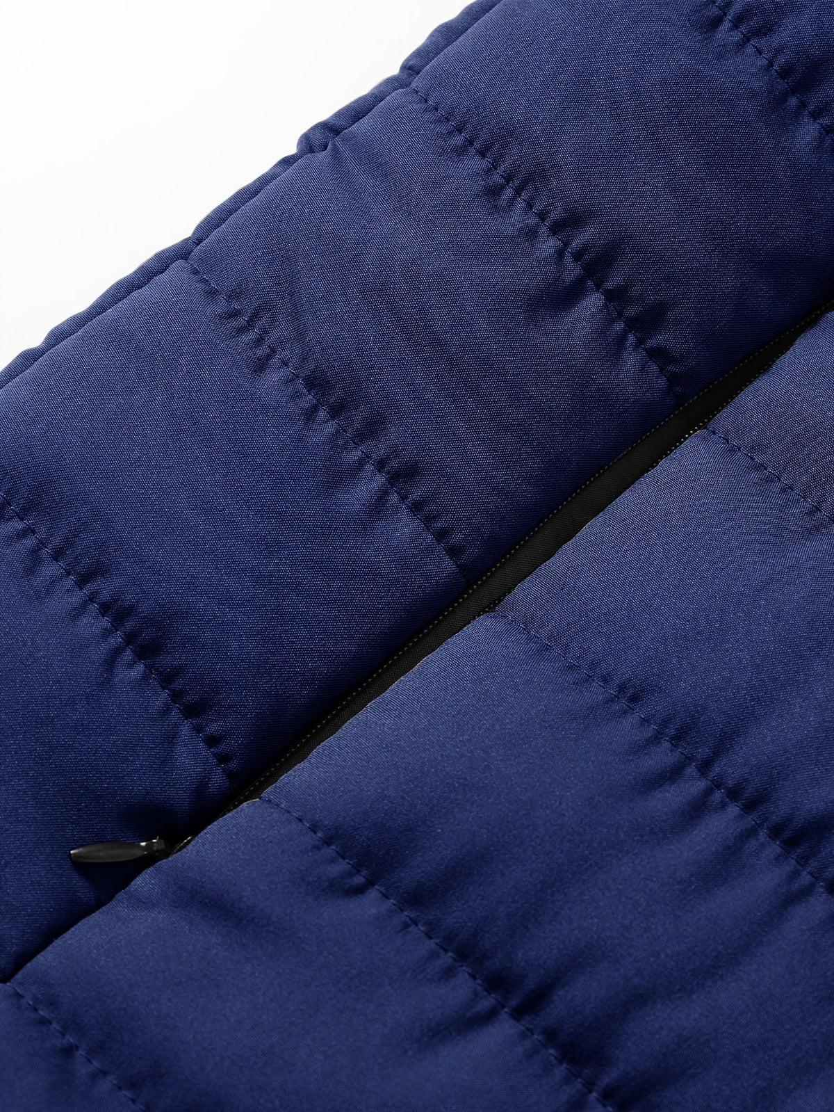 Lightweight Quilted Jacket for Men | Side Zip Cosy Winter Style