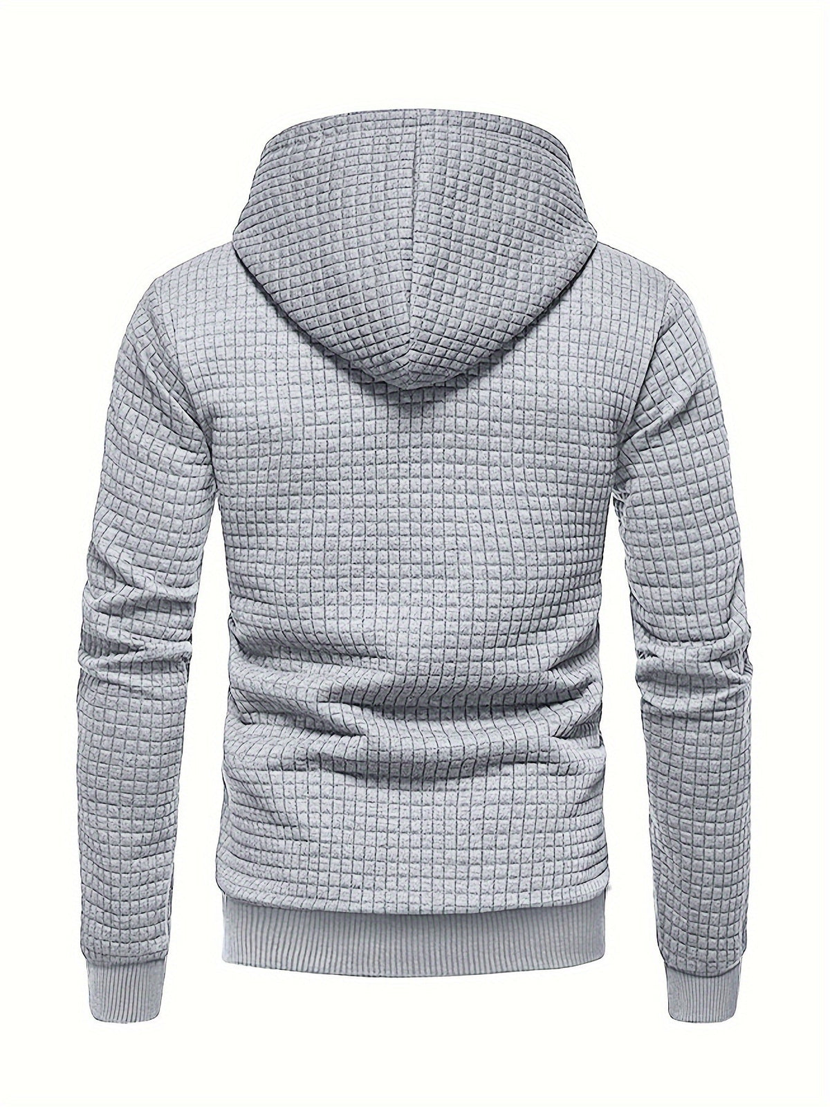 Oversized Hoodie for Men | Hooded Ribbed Autumn Layering