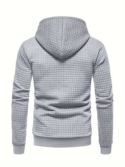 Oversized Hoodie for Men | Hooded Ribbed Autumn Layering