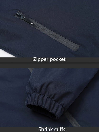 Full Zip Fleece Jacket for Men | Cosy Winter Style