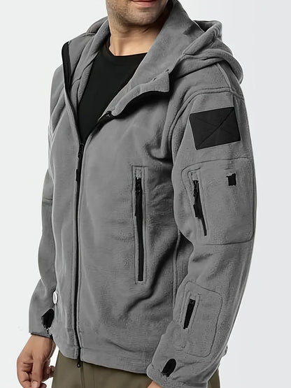 Hooded Winter Jacket for Men | Oversized Insulated Autumn Layering